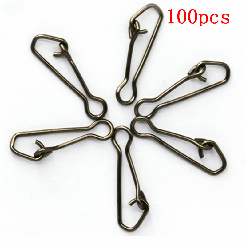 100pcs/lot QL Hooked Swivels S - Fishing Hook Assortment recension och pris