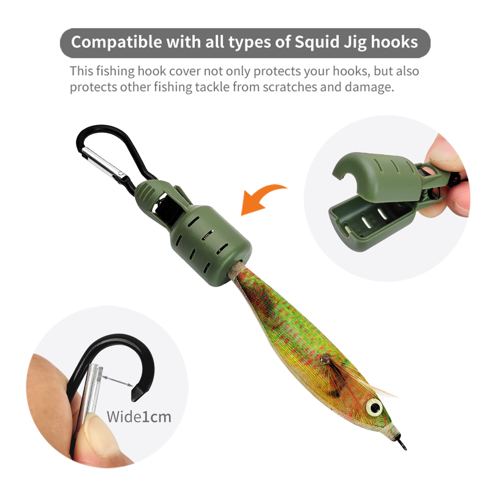 Squid Jig Hook Cover Durable P - Fishing Hook Size recension och pris