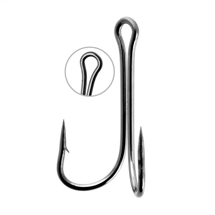 Barbed Fish Hooks 10 Pack High - Fishing Hook Treble recension och pris